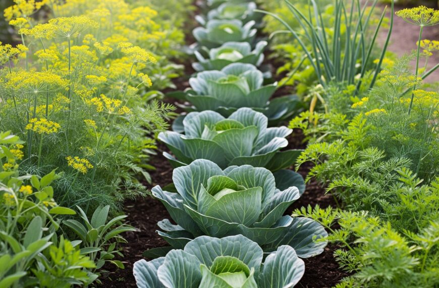 Co sadzić obok kapusty?