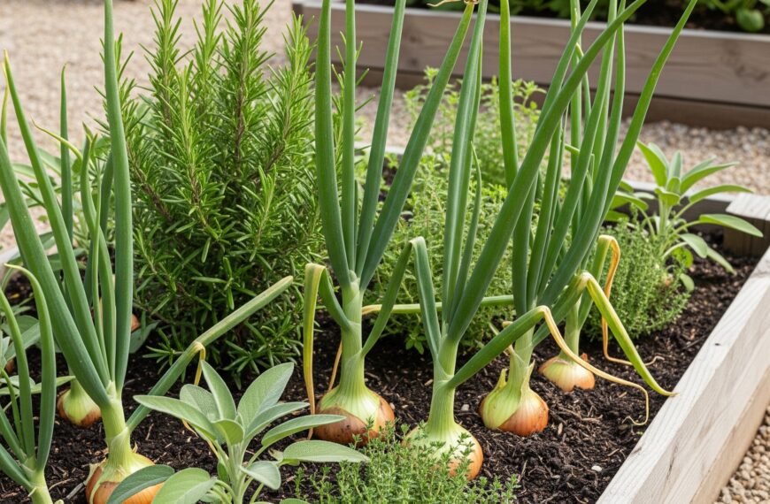 Co sadzić obok cebuli? Sprawdzone pary roślin w warzywniku