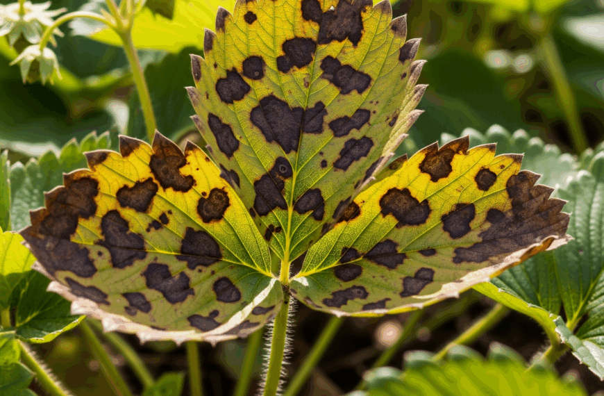 Strona Główna 2 Plamistość liści truskawki jak rozpoznać, zapobiegać i leczyć