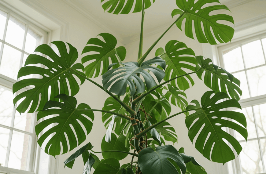 Wysokość Monstery - jak osiągnąć imponujący wzrost w domu?