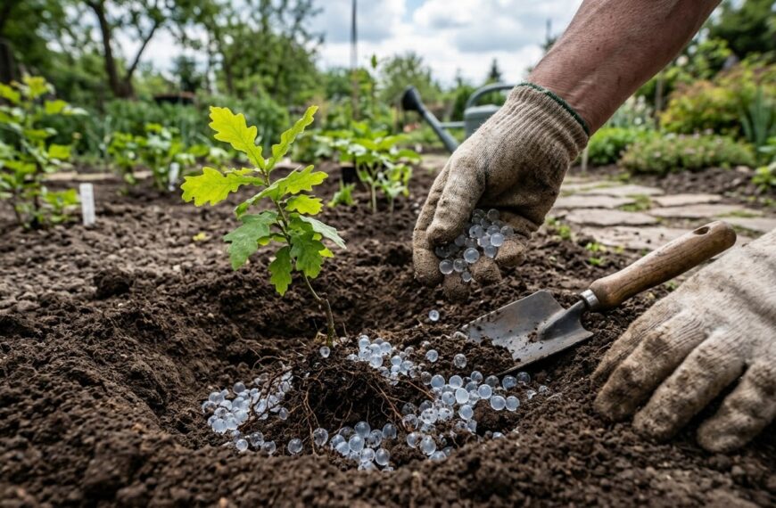 Hydrożele w ogrodzie jak stosować