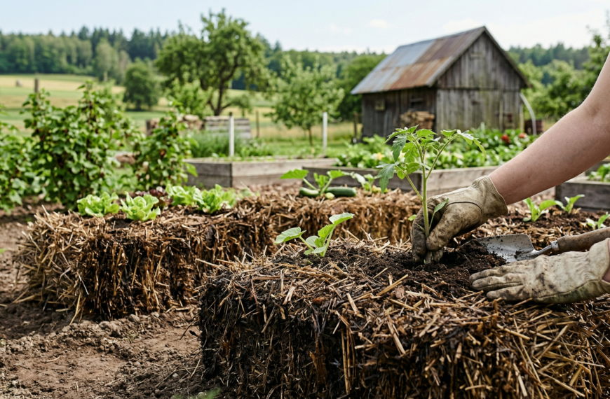 Uprawa na słomie – jak przygotować podłoże?